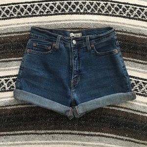 Vintage High Waisted Levi's Shorts